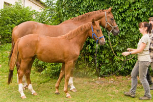 Florentina mit Mutter Ferolina